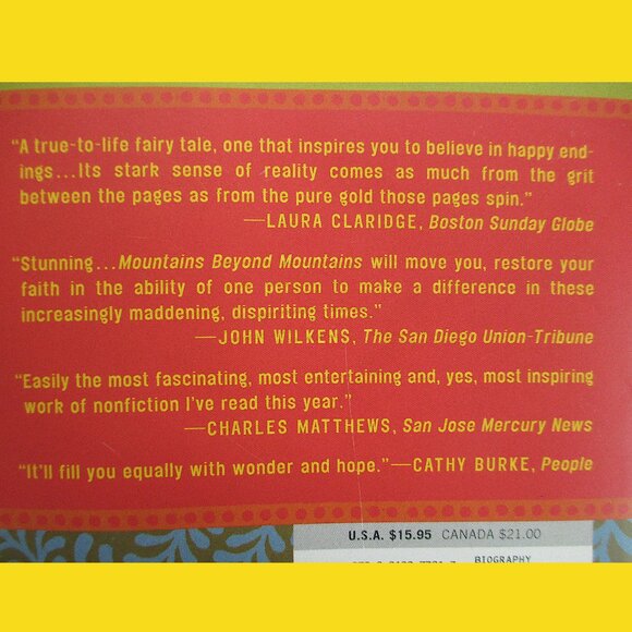 Book - Mountains Beyond Mountains: The Quest of Dr. Paul Farmer, by Tracy Kidder - Picture 9 of 13